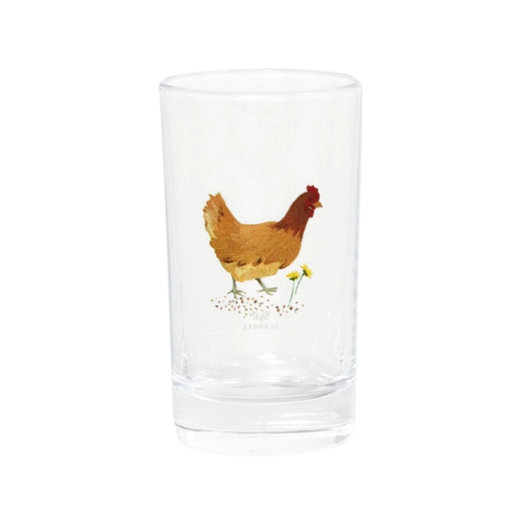 Chickens Mini Juice Glass