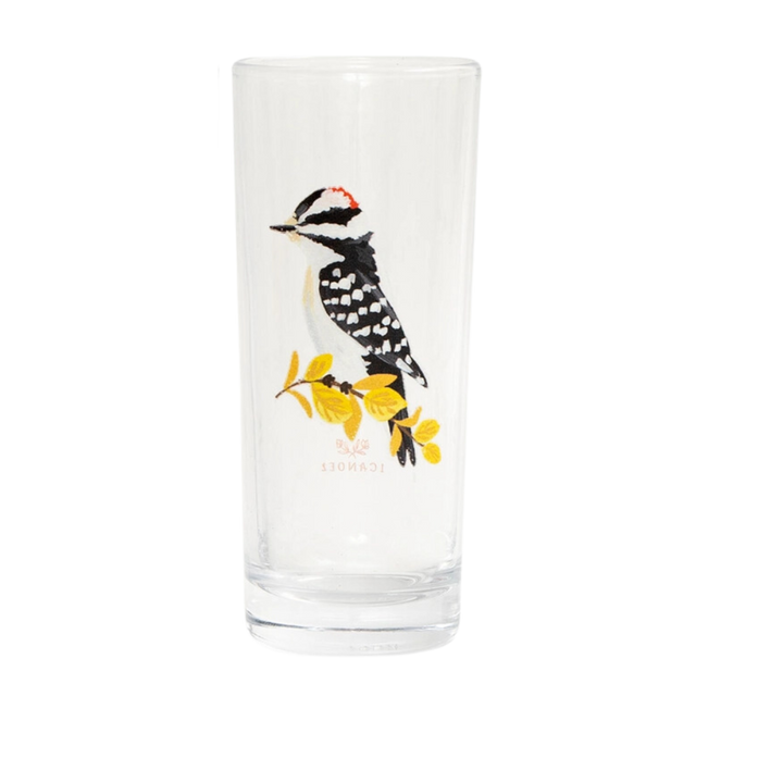 Feathered Friends Tall Juice Glass