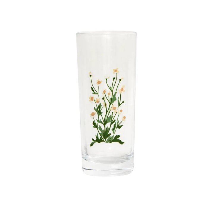 Flora & Fauna Tall Juice Glass