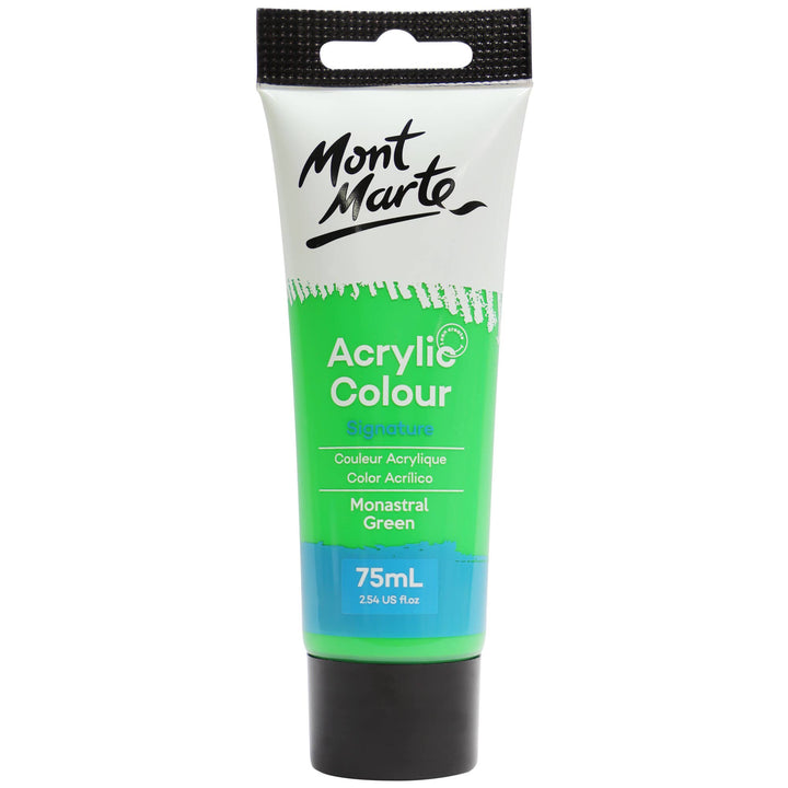 Acrylic Color Paint Signature 75ml (2.54oz): Monastral Green