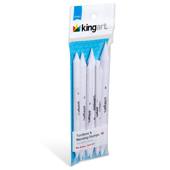 KINGART Blending Stumps & Tortillons