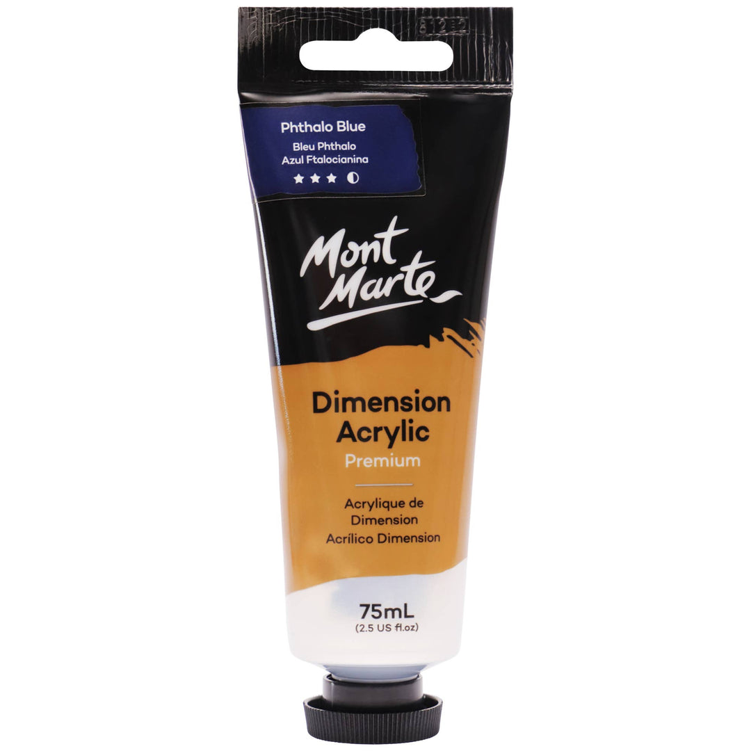 Dimension Acrylic Premium 75ml (2.5 US fl. oz.) Tube: Titanium White