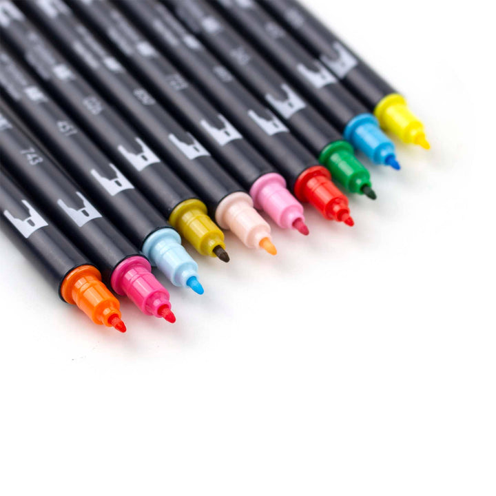 Dual Brush Pen Art Markers: Celebration - 10-Pack