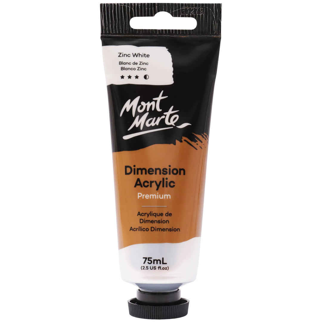 Dimension Acrylic Premium 75ml (2.5 US fl. oz.) Tube: Orange