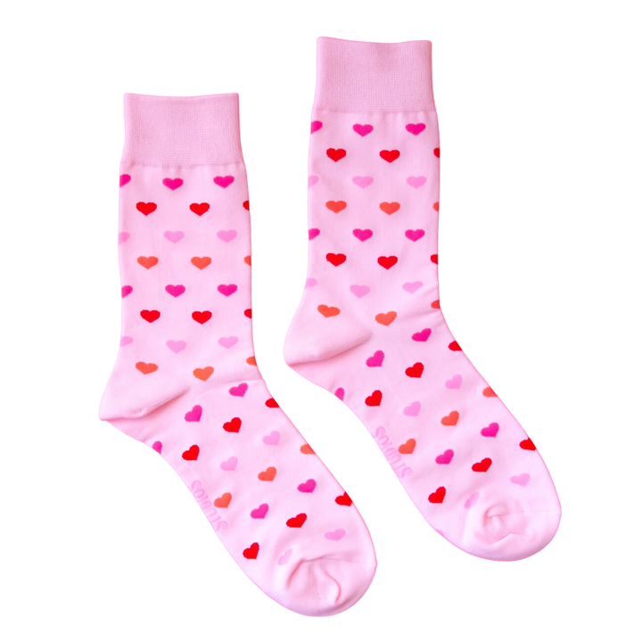 Heart Crew Socks