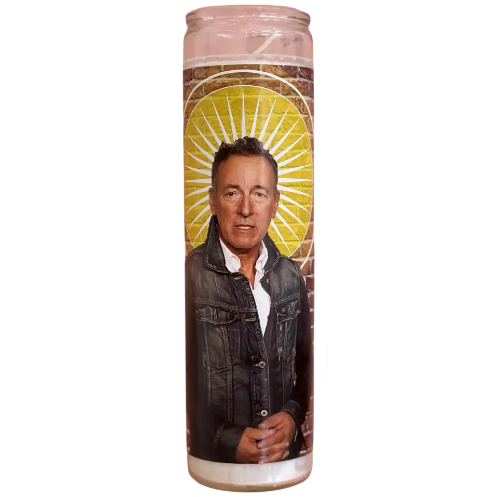 Bruce Springsteen Prayer Candle