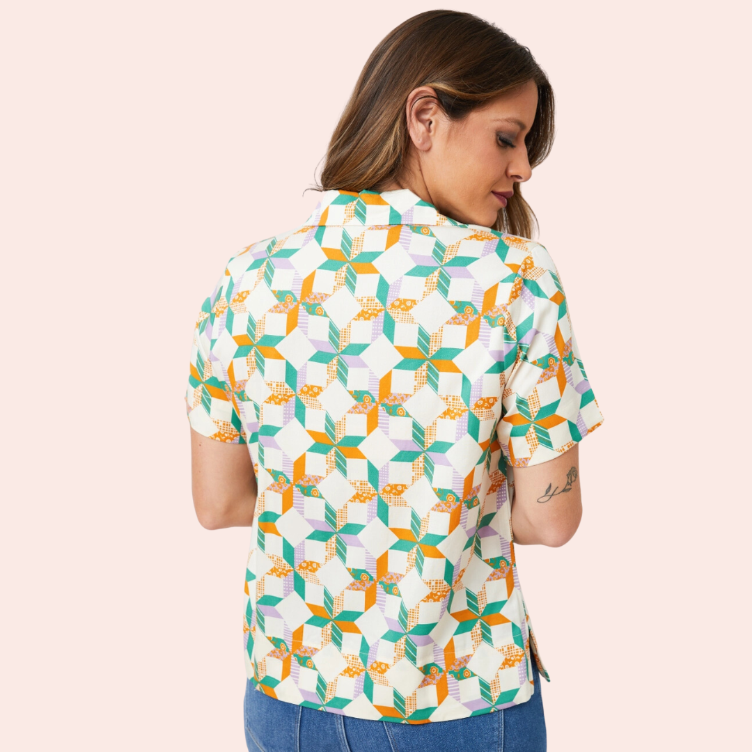 Camp Shirt Patchwork