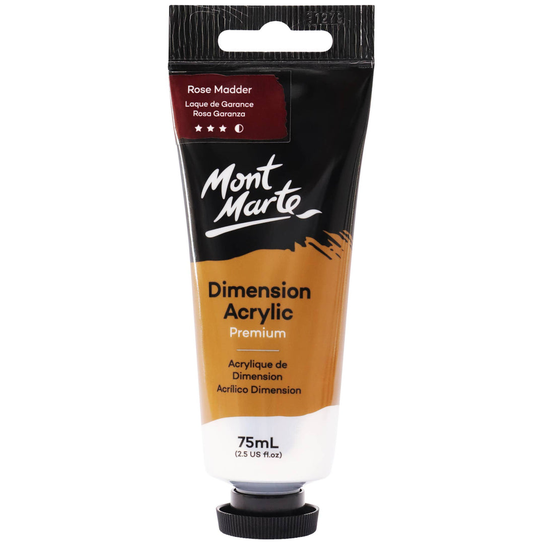 Dimension Acrylic Premium 75ml (2.5 US fl. oz.) Tube: Medium Yellow