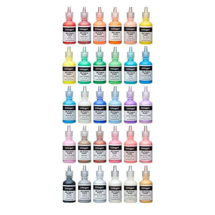 Fabric Paint — 30 Colors