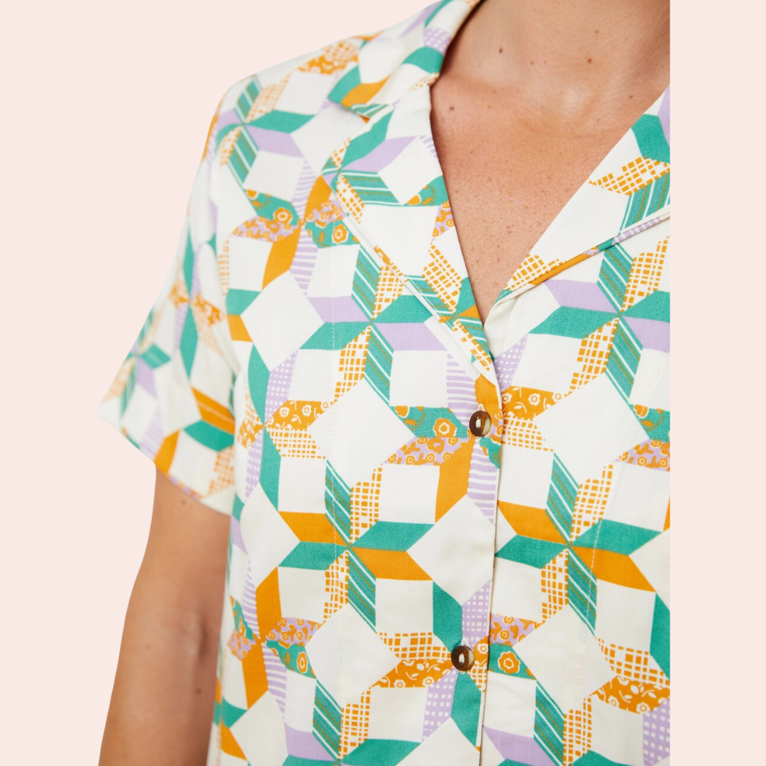 Camp Shirt Patchwork