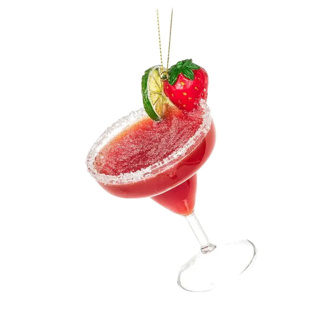 Strawberry Margarita Ornament