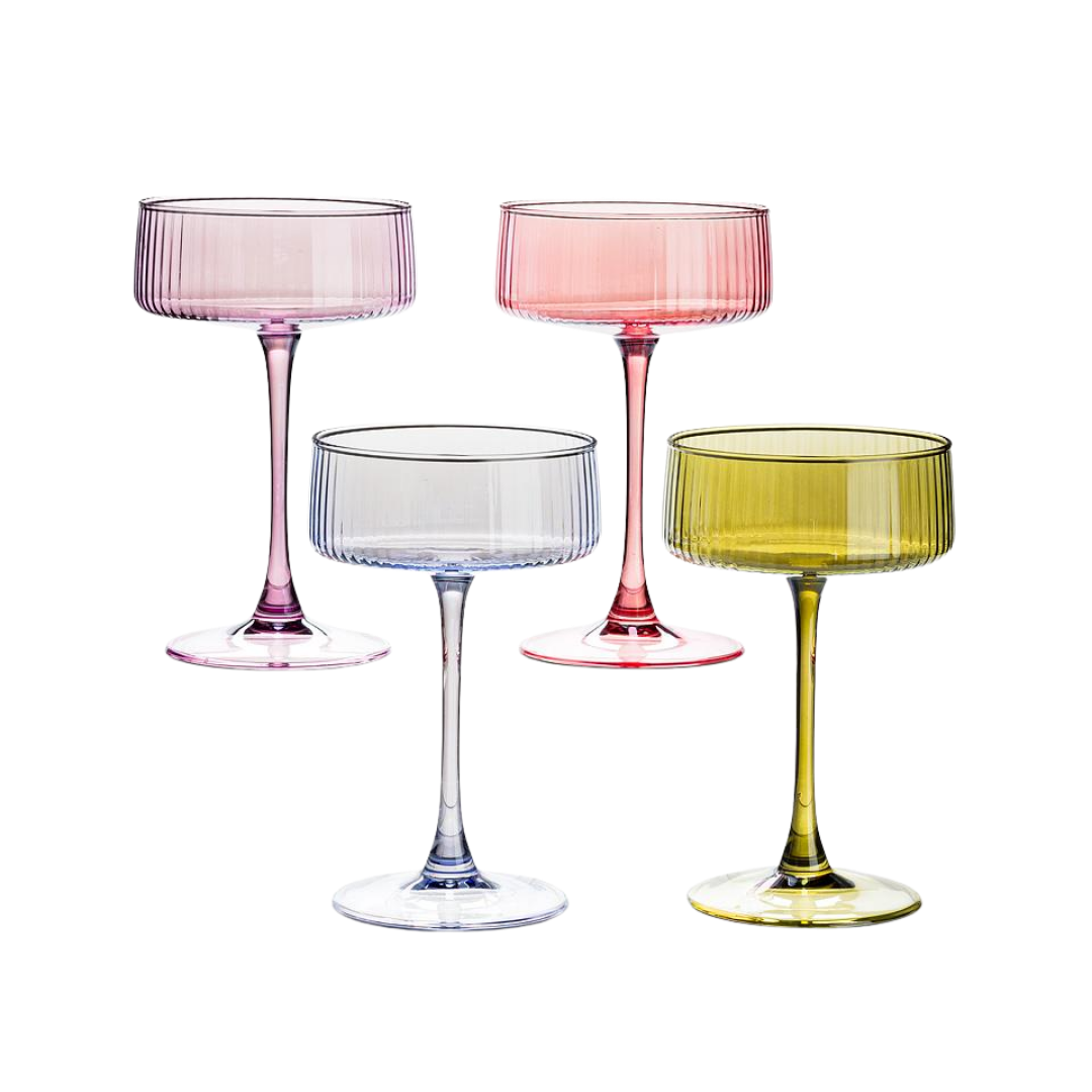 Lustre Tight Optic Cocktail Coupe