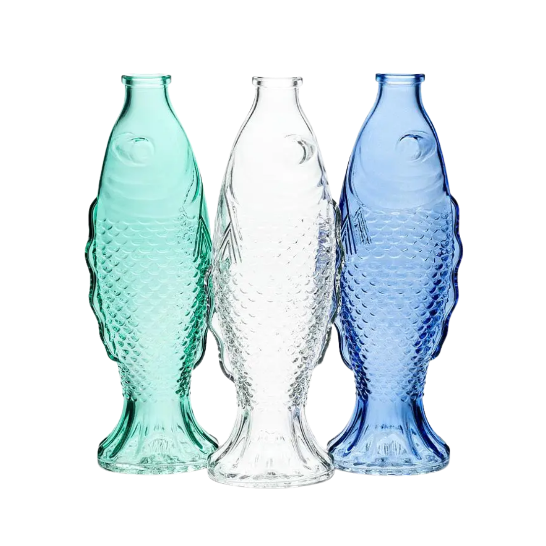 Large Spouting Fish Vase