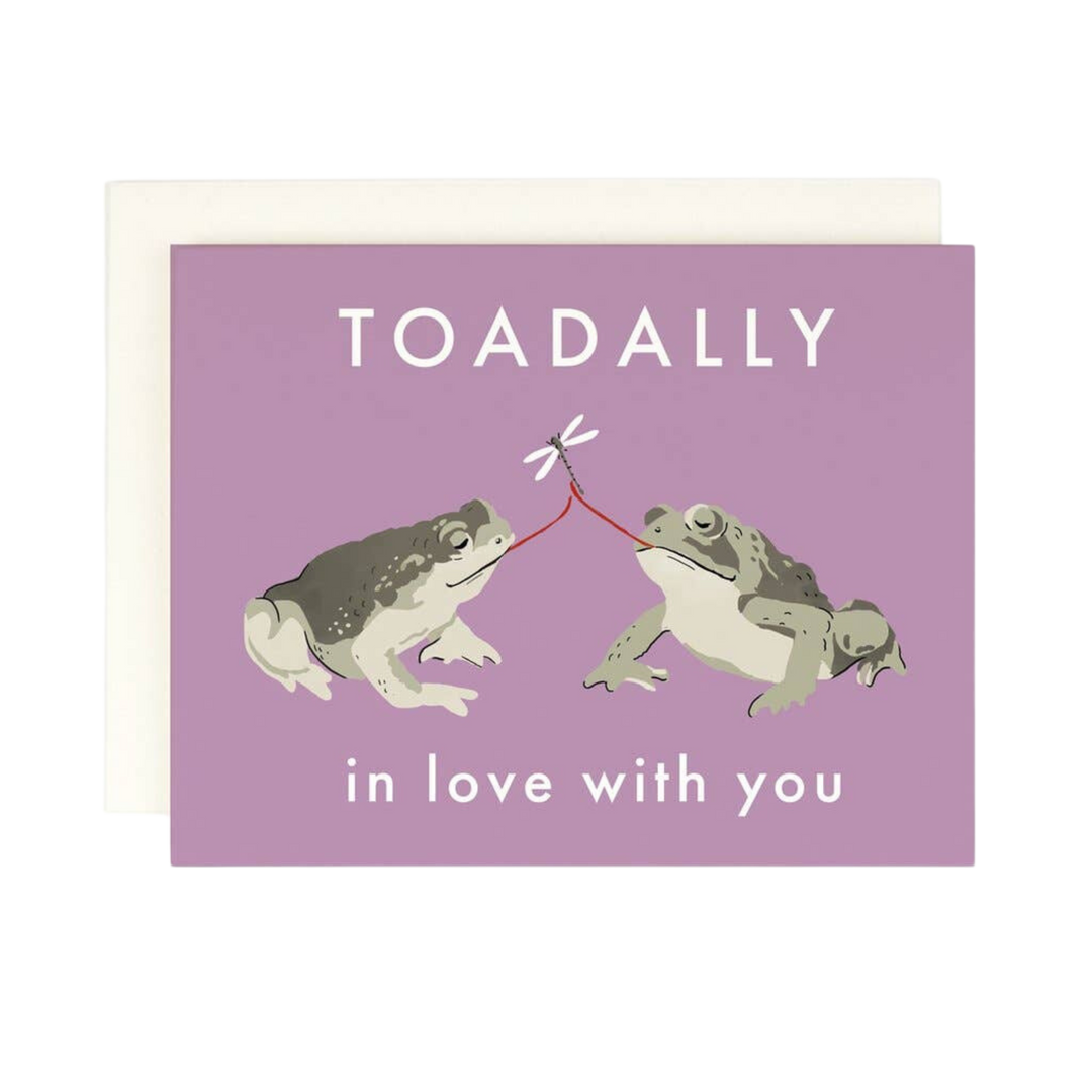 Toadally In Love With You Greeting Card