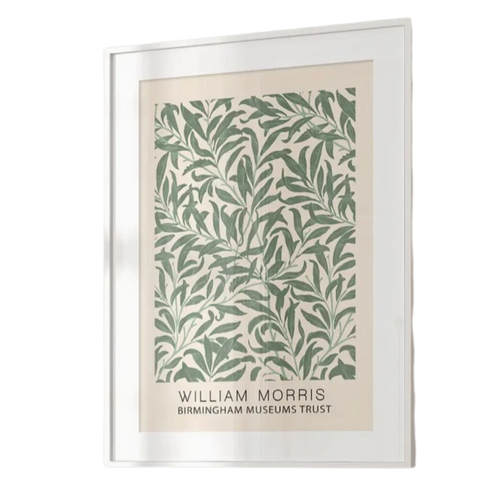 William Morris Sage Green Botanical Poster 18x24