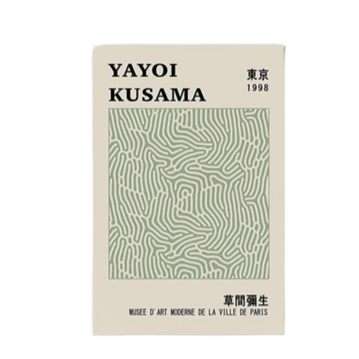 Yayoi Kusama & Matisse Cutouts 8x10