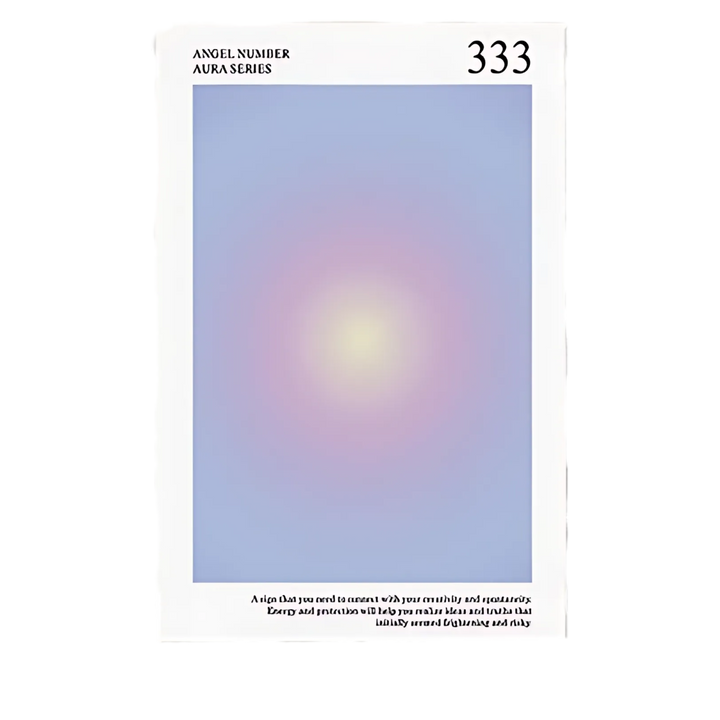 Positive Affirmation Aura Print