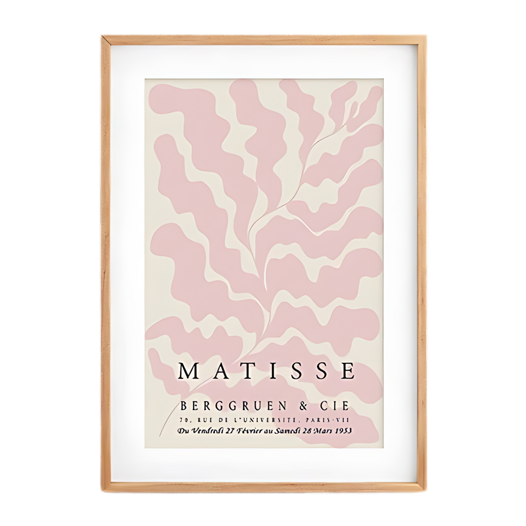 Blush & Beige Matisse Wall Art Print 8x10