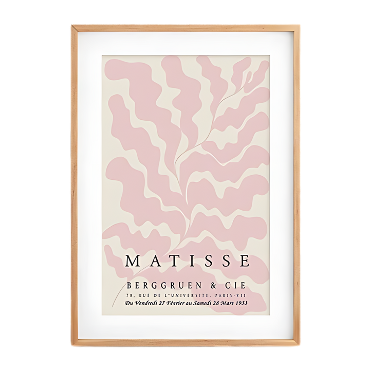 Blush & Beige Matisse Wall Art Print 8x10