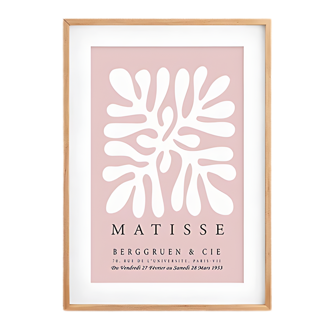 Blush & Beige Matisse Wall Art Print 8x10