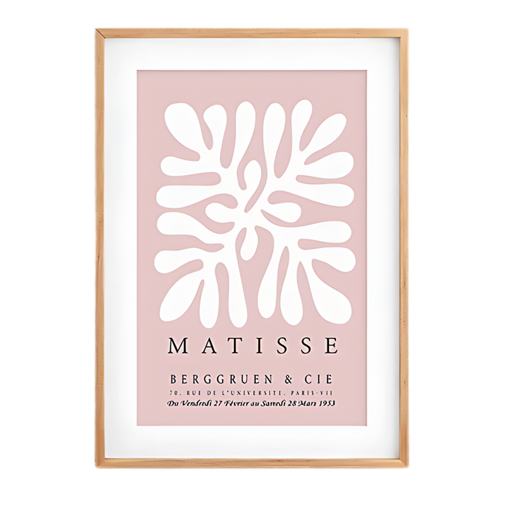 Blush & Beige Matisse Wall Art Print 8x10