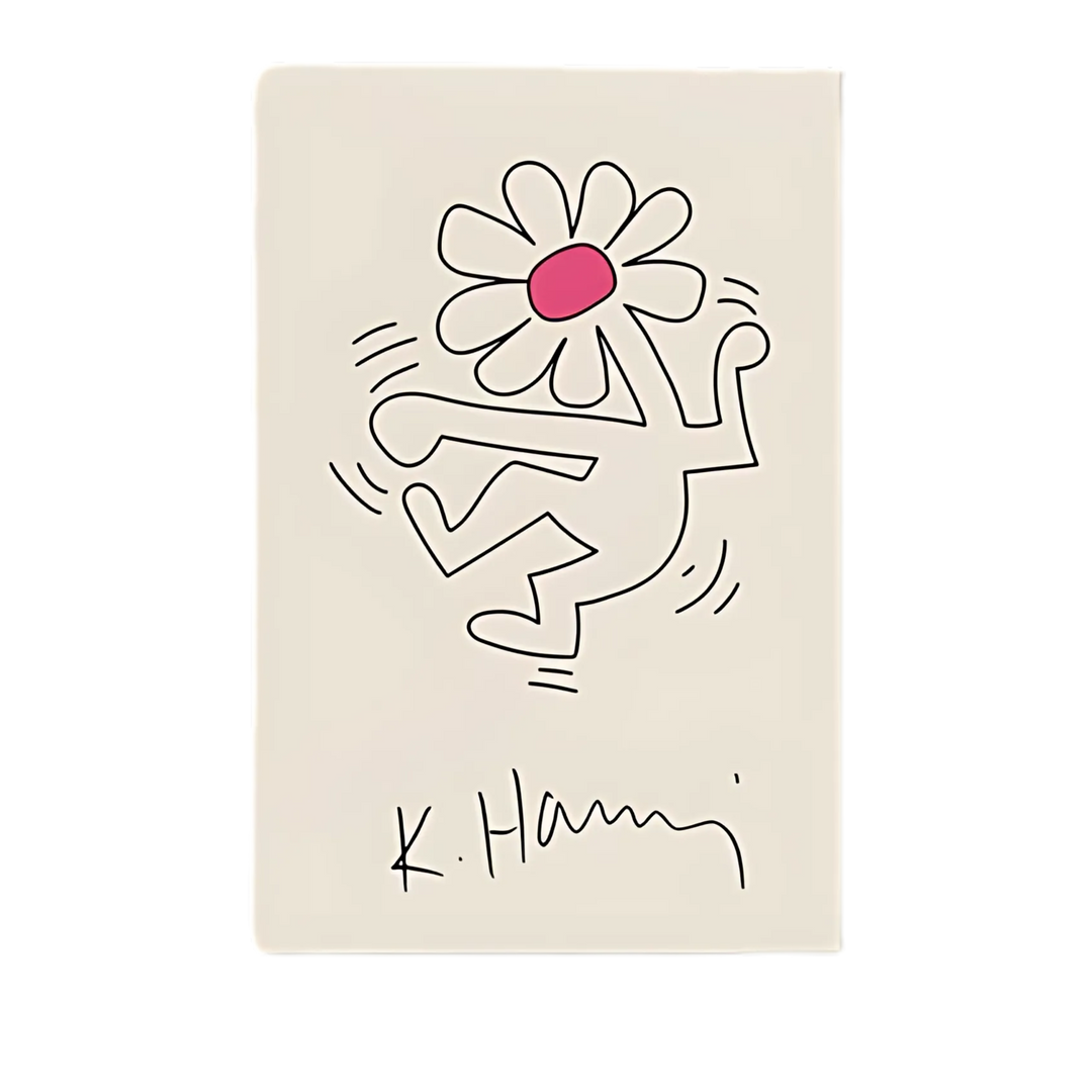 Keith Haring & Matisse Pink Poster Art Print 18x24