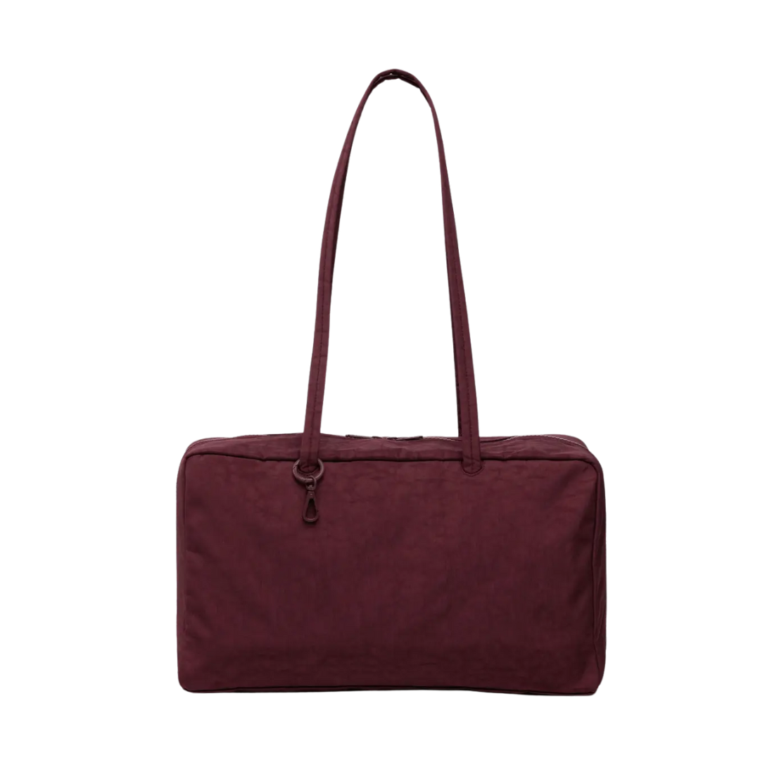 Medium Nylon Bowler Bag