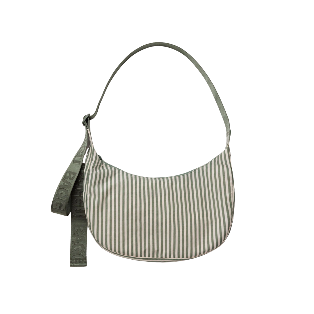 Medium Nylon Crescent Bag