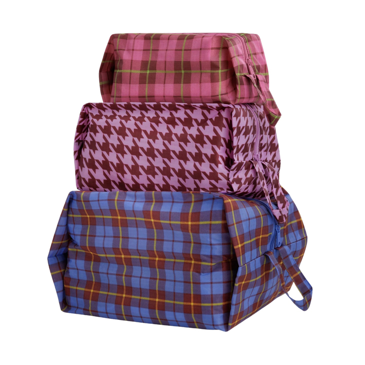 3D Zip Pouch Set