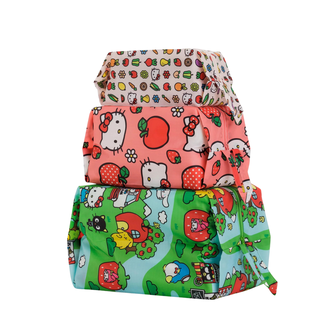 3D Zip Pouch Set - Hello Kitty and Friends