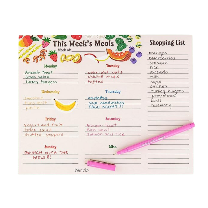 Fruity Meal Planner