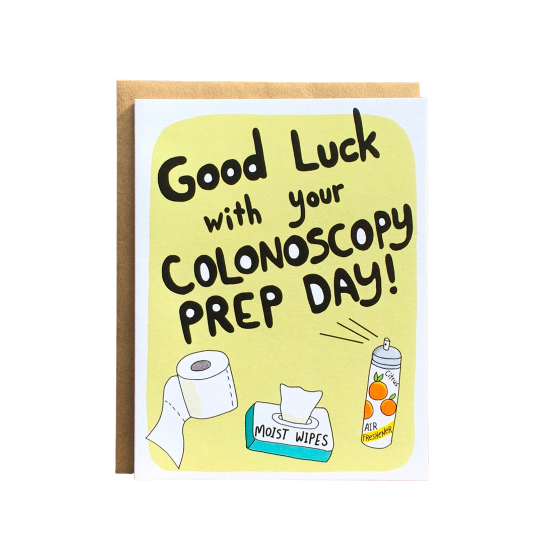 Colonoscopy Get Well Card