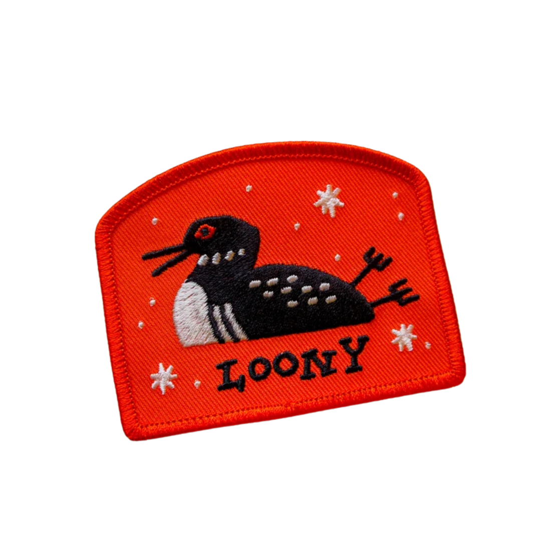 Embroidered Loony Patch