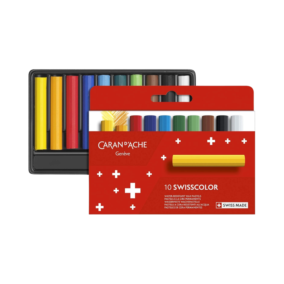 Swisscolor Wax Pastels — 10