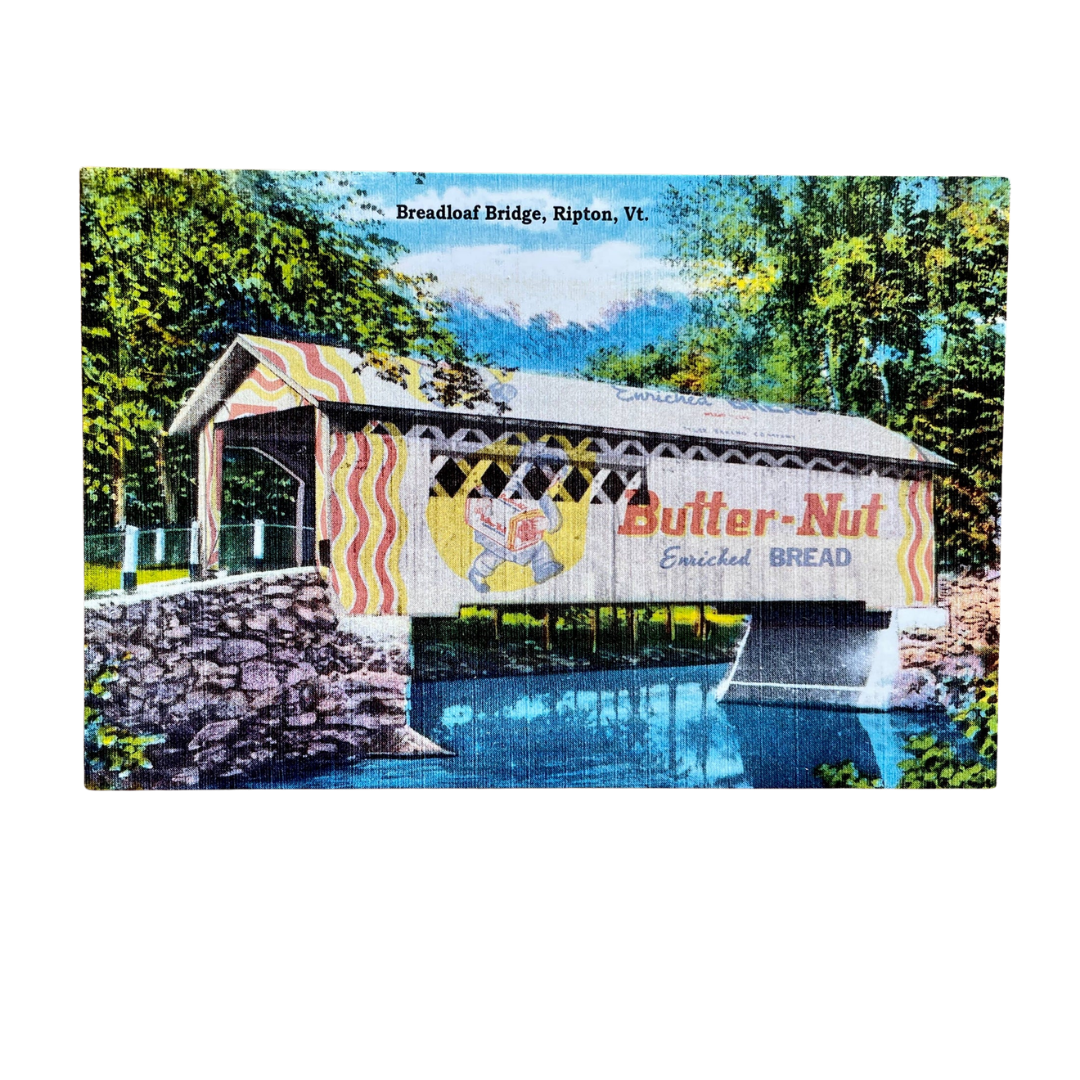 Vermont Breadloaf Bridge Postcard