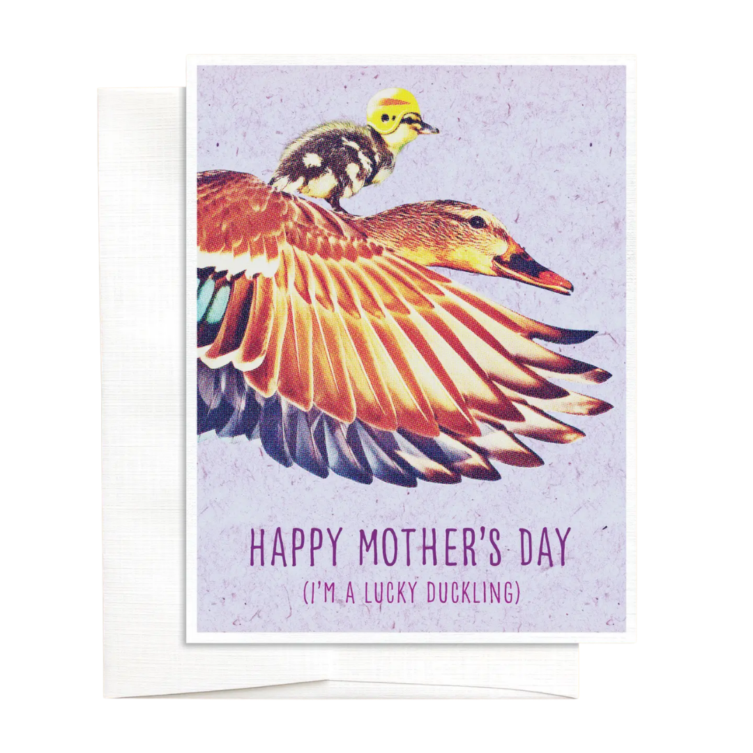 Lucky Duckling Mother's Day Card