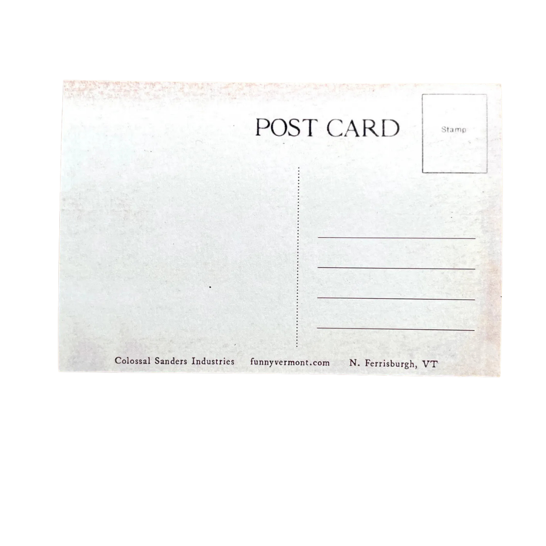 Vermont Cheddar Postcard