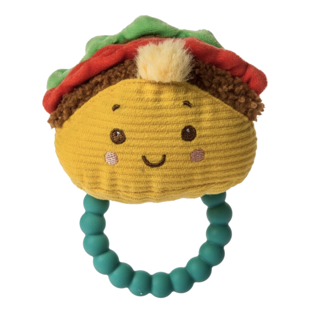 Sweet Soothie Chewy Taco Teether Rattle