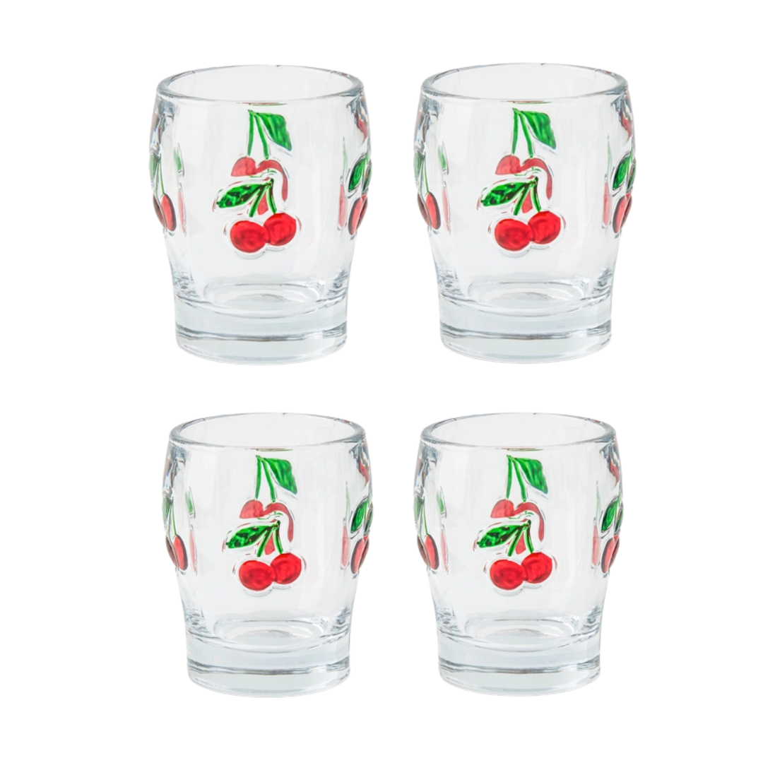 2oz Icon Shot Glasses Cherry