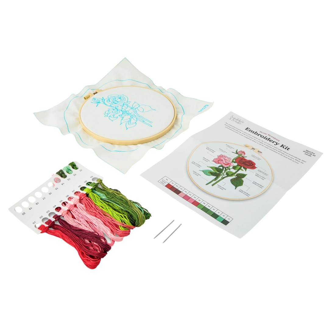 Embroidery Kit - Roses
