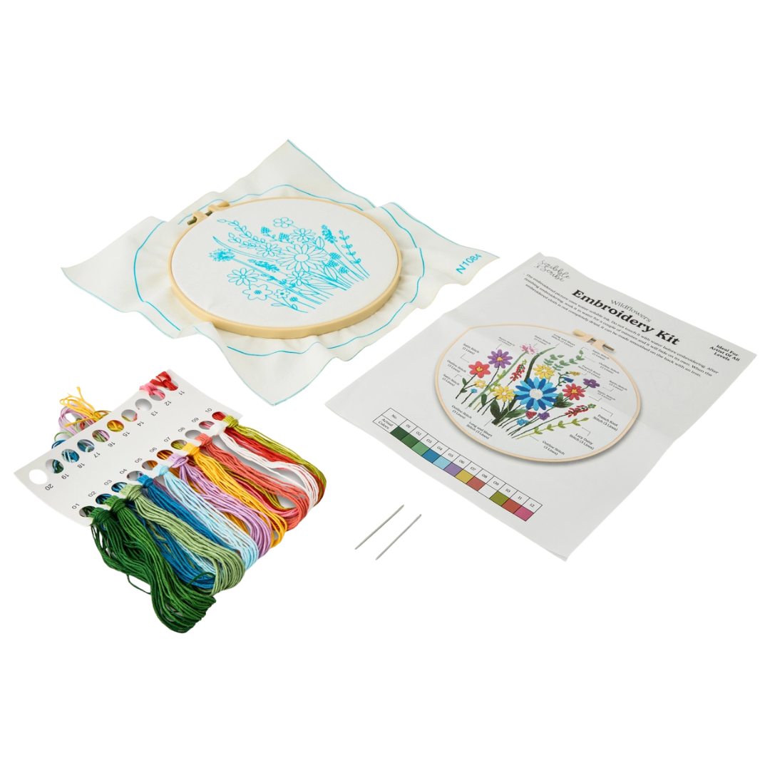 Embroidery Kit - Wildflowers