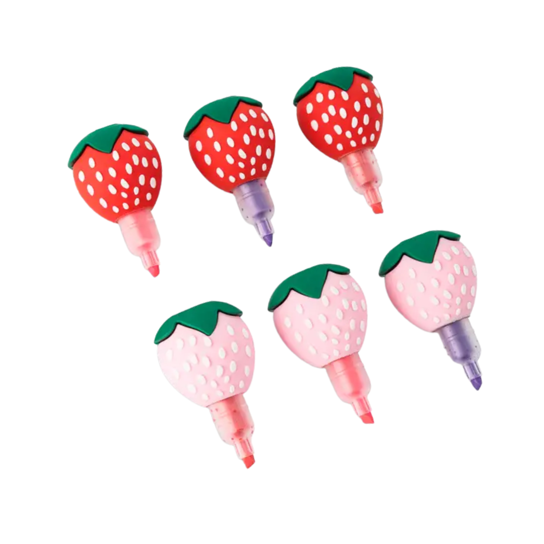Figural Highlighter Strawberry