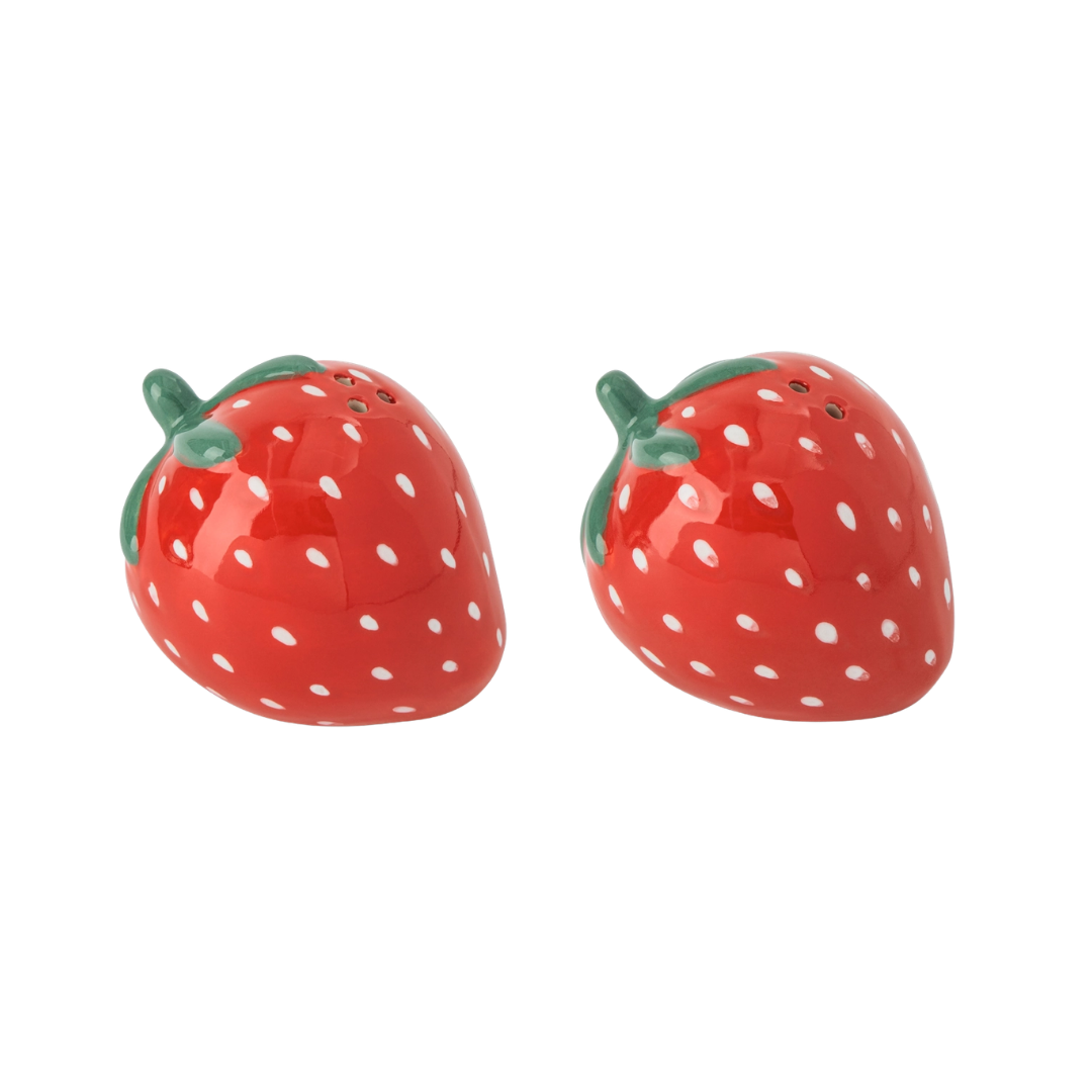 Strawberry Salt & Pepper Shaker Set