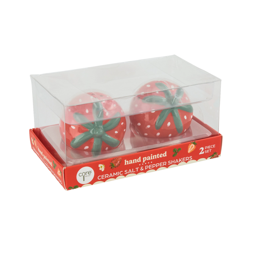 Strawberry Salt & Pepper Shaker Set