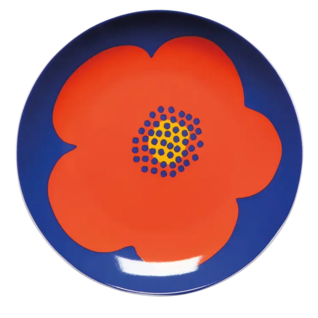Poppy Appetizer Plates