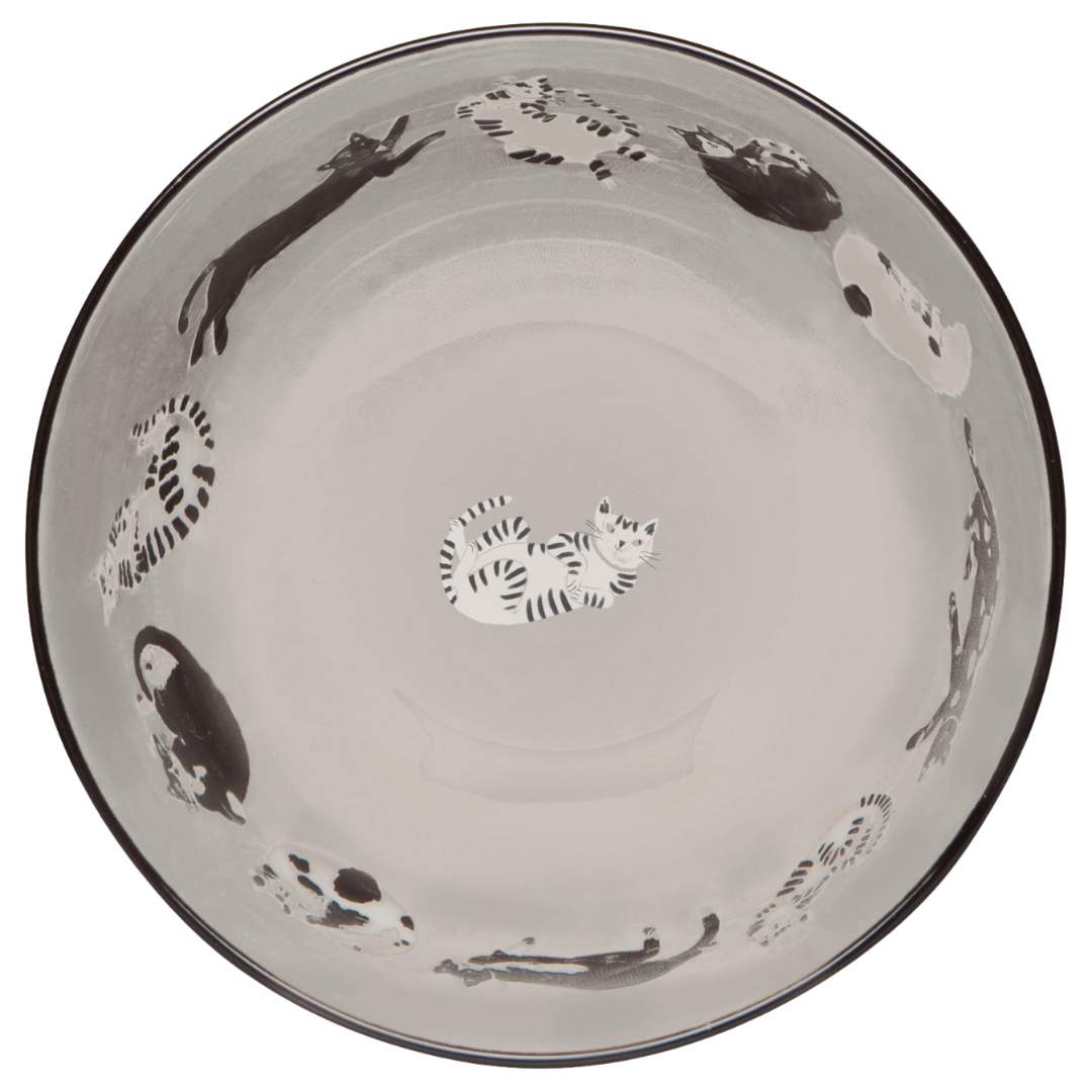 Meow & Furever Bowls Set of 4 Assorted