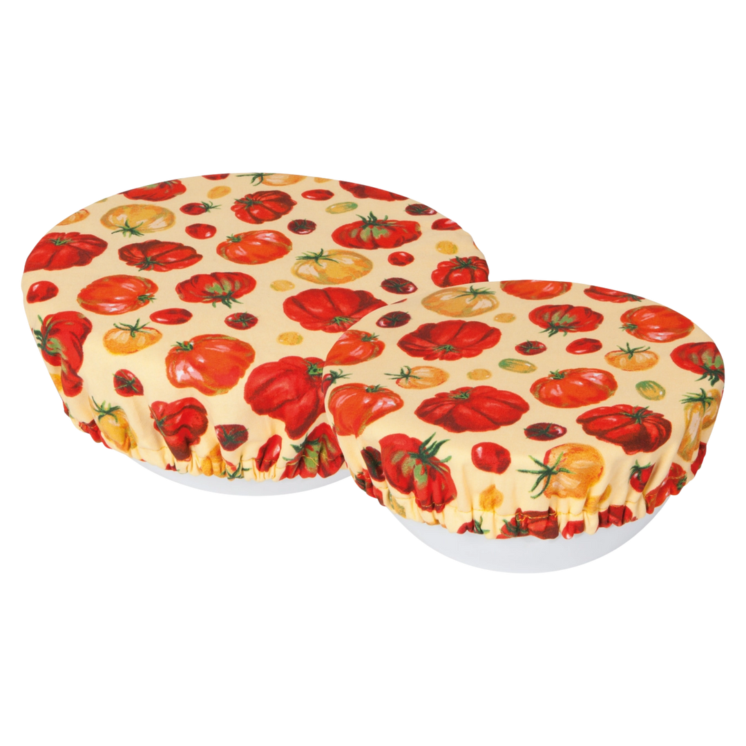 Heirloom Tomatoes Bowl Covers Set of 2