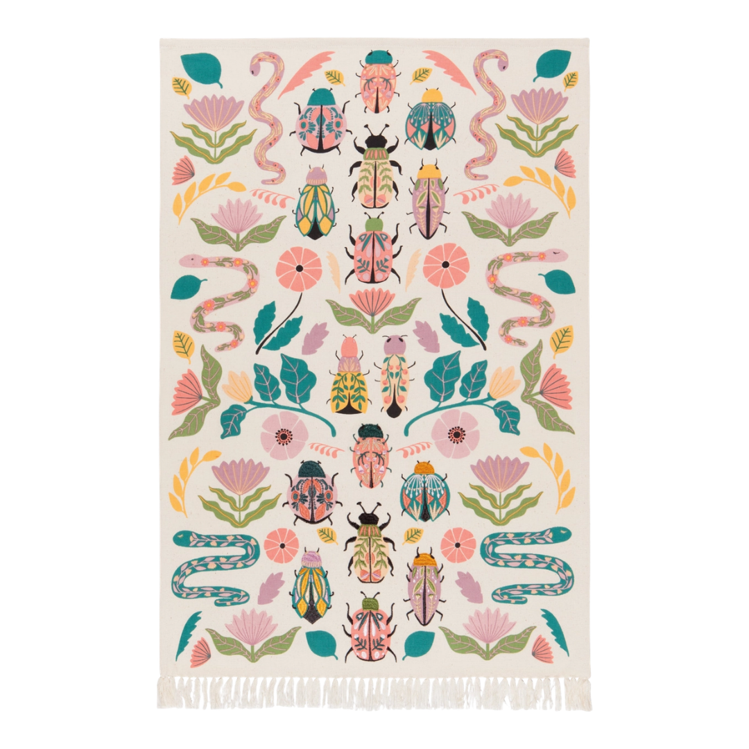 Amulet Embroidered Dishtowel
