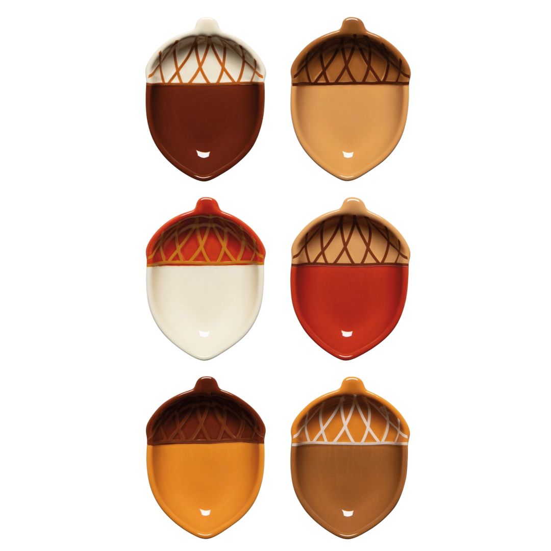 Oak and Acorn Pinch Bowls