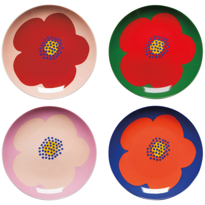 Poppy Appetizer Plates